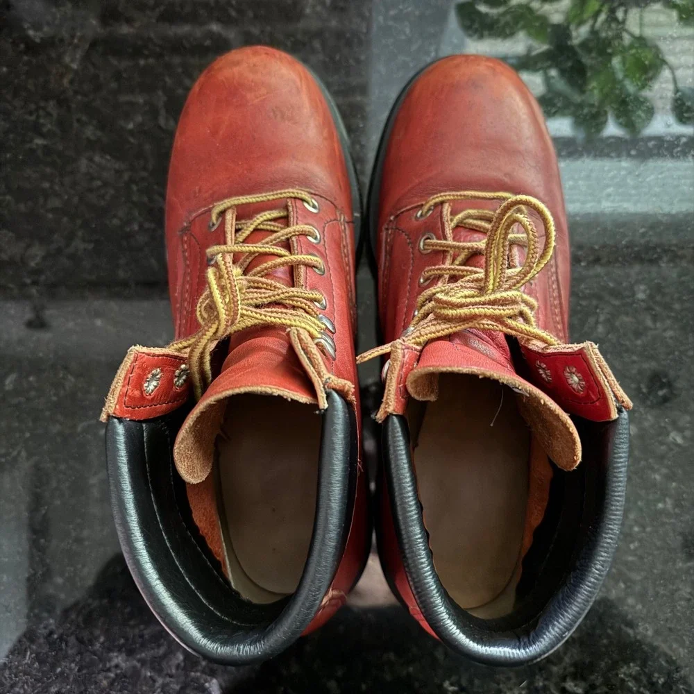Red Wing 22051 Safety Toe Work Boots Men's 8D‎ Made USA ANSI Z41 PT91